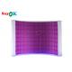 Wedding Photo Booth Hire Purple Inflatable LED Air Pump Photo Booth For Advertising / Festival