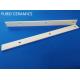 Ivory Alumina Ceramic Bar 3.85g/Cm3 Strong Hardness Insulating Ceramic