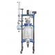 Floor Stand Semi Automatic Laboratory Glass Reactor 10L Chemical Reaction Kettle