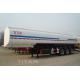 54000 liters of fuel semi trailer with carbon steel tank four company compartment tank trailer for sale