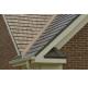 Durable Lightweight Stone Chip Coated Steel Roof Tiles , Architectural classic roofing tiles