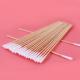 Medical Absorbent Cotton Swab Bamboo Stick Buds Single Use Disposable