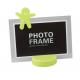 5 inch photo frame plastic cartoon photo frame Photo Frame Stand