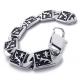 High Quality Tagor Stainless Steel Jewelry Fashion Men's Casting Bracelet PXB071