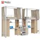 Modern Design Products Furniture Metal Bunk Bed With Desk Support customization
