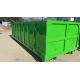 Roro Bin Hook Lift Bin Reinforced Cor Ten Steel For Agriculture Demolition Coastal Waste Handling