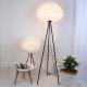 LED floor lamp modern tripod white feather floor lamp living room reading lamp bedside floor lamp(WH-MFL-27)