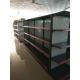 Convenient Store Supermarket Gondola Metallic Racks Display Shelving Shelves