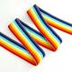Best Price Dames Stretchy Jacquard Stripe Band Resistance Band Colored Elastic Band for Clothes