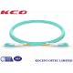 MM OM4 100G 10 Meter Fiber Optic Cable LC Switchable Uniboot 2 Cores