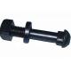 track bolt with nuts,hexagon nut and bolt GRADE 12.9 TOP QUALITY,40Cr track stud bolt and nut