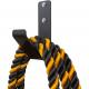 Wall Mounted Steel Battle Rope Holder for Exercise Rope Storage Home and Commercial Gym