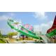 Customized Exciting Aqua Park Fiberglass Water Slides , Platform Height 16m For Adults