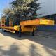 CIMC 3 Axle Low Bed Truck 60 Ton Low Loader Semi Trailer for Sale