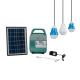 Radio FM MP3 Portable Solar Camping Light With Phone Charger