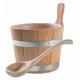 6 Liters Wood Sauna Bucket Spoon For Infrared Sauna Parts