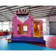 Kids Pink Jumping Combos Inflatable Bounce House For Hotel