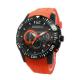 Stainless Steel Watches / Men's Sport Watch with Fashion Casual Silicone Band