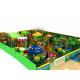 Amusement Parks Kids Playground Equipment Green Leisure Naughty Castle