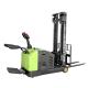 1 Ton 3300mm Electric Counterbalance Truck Double Mast With Chain Steering Drive Design