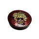 Embossed Mooncake Tin Box Round Shape For Traditional Chinese Gift Packing