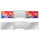 Dual 14-Inch FHD Laptop Monitor Compatible With 13.5-16.5-Inch Laptops Dual Type-C Supporting Audio Video Mini HDMI HDR