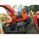 2010 Year Used Excavator Machine / Used Wheel Excavator For Construction Works