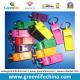 Muti-Colors Good Quality Plastic Promo Whistle Gifts w/Split Key Ring