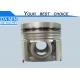 6BG1 Piston 8973585740 ISUZU Engine Parts with Two Oil Cooling Holes