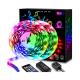 12V 50ft 15M 5050 RGB Color DJ Decoration For Night Club Smart LED Strip Lights