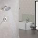 Stainless Steel Concealed Sink Faucet Wall Mounted Hot And Cold Tap