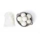 Home Laundry Cleaning 8cm Biodegradable Wool Felt Balls