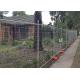 Builders Security Steel Temporary Fencing Mesh Panels For Domestic Housing Sites
