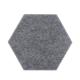 High Density Sound Absorbing Panels Polyester Hexagon Acoustic Ceiling Panels