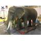 Playground Zoo Decoration Lifelike Animatronic Animal Models Elephant Statues
