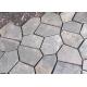 Natural stone Slate Flagstone Walkway Weathering Resistance , Slate Flagstone Flooring