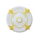 2400*107*200mm Modern PU Crown Home Decor Moulding for European Style Ceiling Medallion