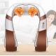 Electronic Vibration Tapping Shiatsu Neck And Shoulder Massager With Heat