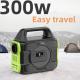 300W Portable Home Emergency Power Station with Solar Energy Storage Recyclable MPPT