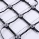100mm Pixel Pitch Full Color Flexible LED Mesh Screen for Hanging Installation and Outdoor Advertising