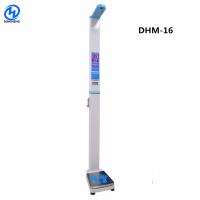 Foldable Digital Height And Weight Scale Coin Operated With LCD Display