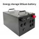 Black 51.2V 200Ah Server Rack Battery 10KW Rechargeable LiFePo4 Lithium Battery
