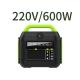 Lithium Battery 600W Camping Mini Portable AC Outlets Power Bank 110V 220V for All Brands