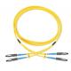 Speed Data Transmission G657A2 Duplex Optical Fiber Patch Cord for Communication