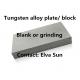 Tungsten alloy square, block, thick/thin,cube, brick, cutting, blade, strape
