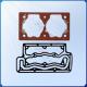 Suitable for Hyundai engine cylinder gasket 3846584050 air compressor repair kit 3846784050