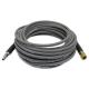 3/8 X 50' 4000 Psi Pressure Washer Hose with Quick Connects in Grey and Black Colors
