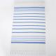 100% Cotton Turkish Tassel Beach Towel Yarn-Dyed Jacquard Blue And White Stripe