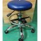 PU Leather Foam ESD Stool Chair , Ergonomic Task Stool For Electronics