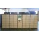 Storage Custom Automated Electronic Qr Code collect and collect Parcel Delivery Lockers For Post Express
